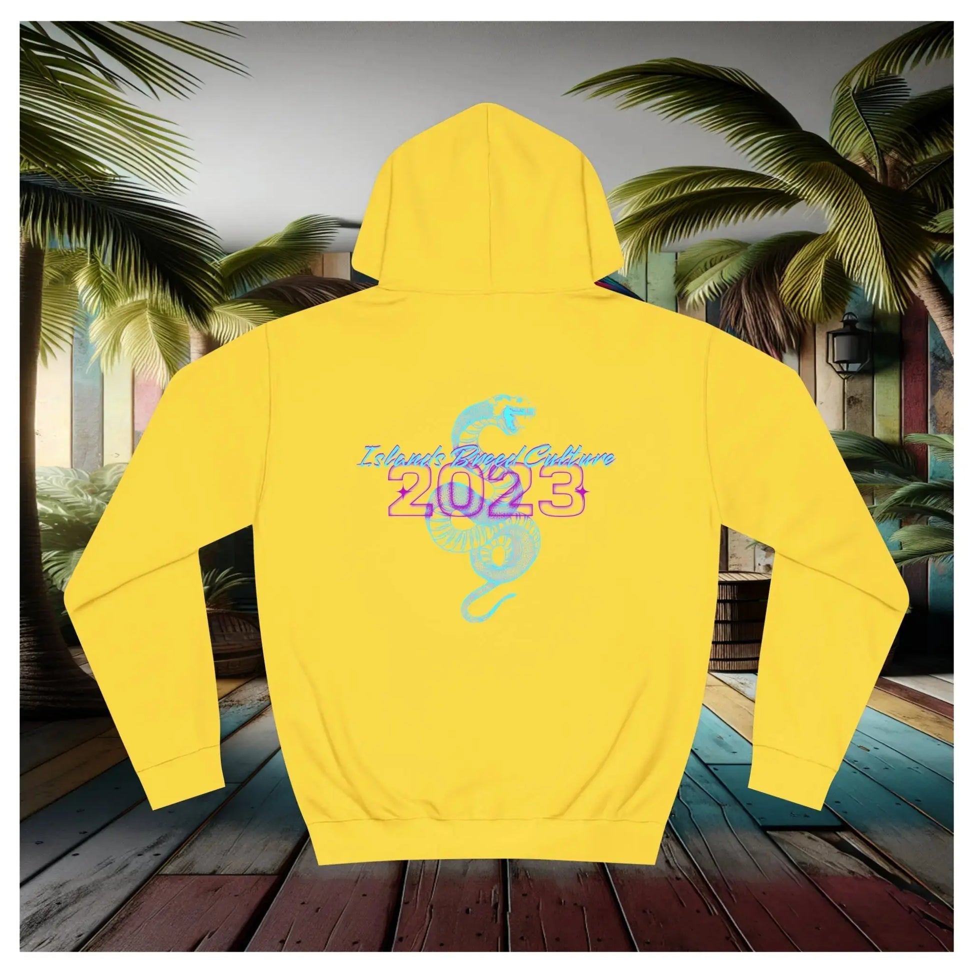 IBC Neon Snake Hoodie - Islands Breed Culture