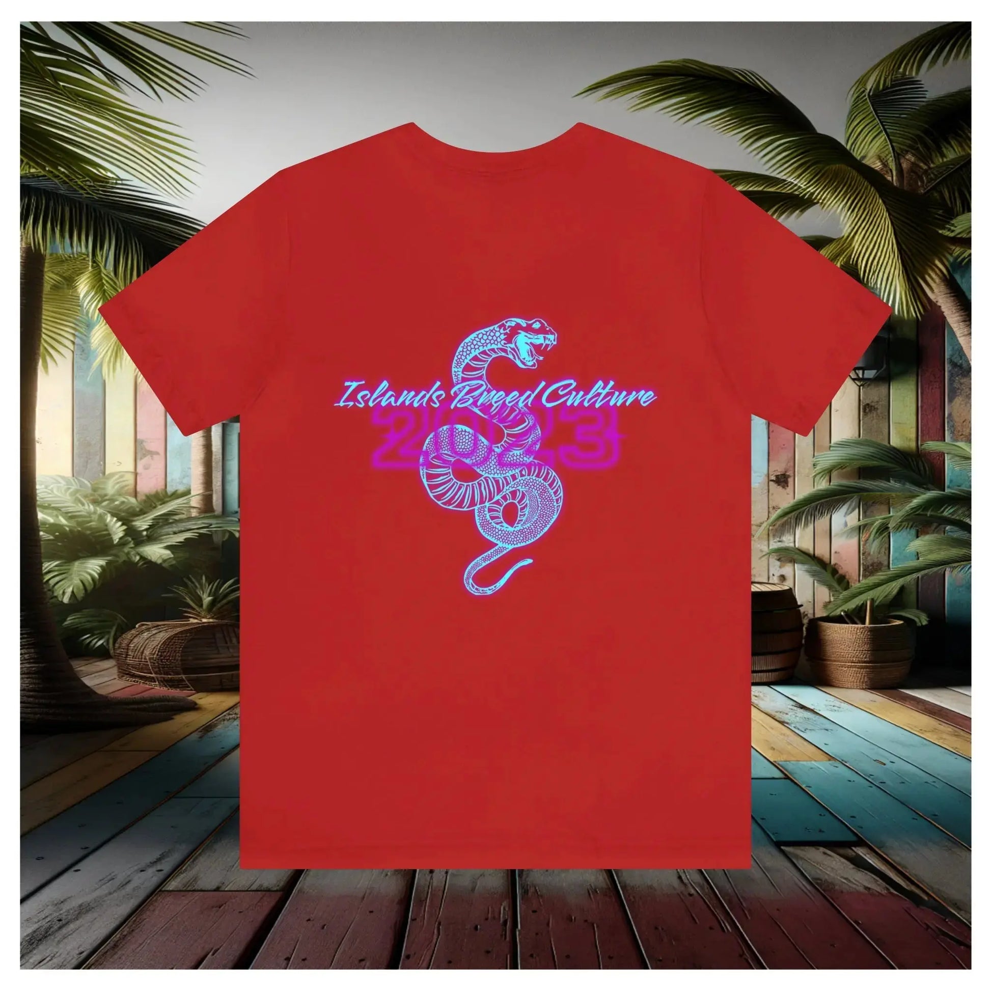 IBC "Neon Snake" Short Sleeve Tee - Islands Breed Culture