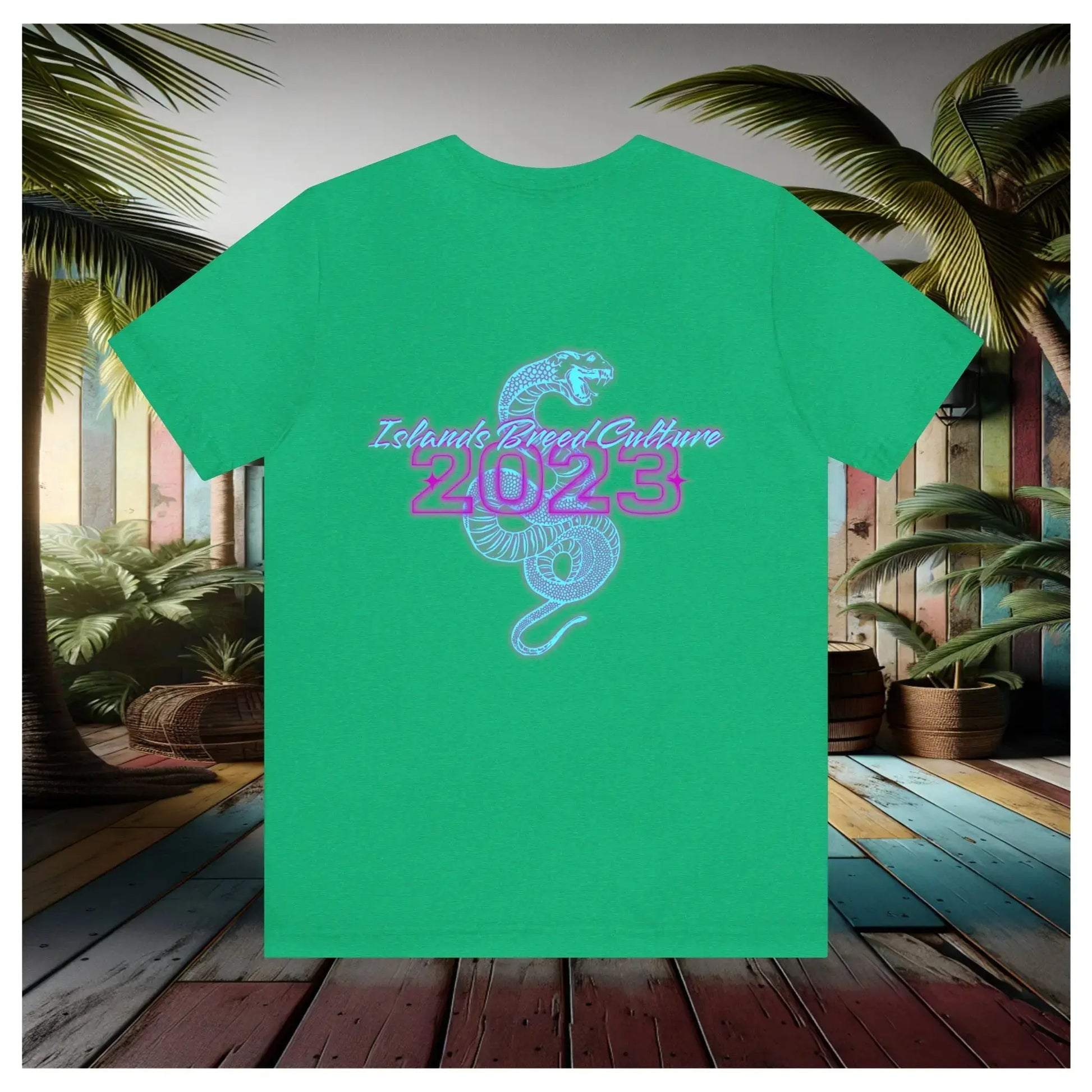 IBC "Neon Snake" Short Sleeve Tee - Islands Breed Culture