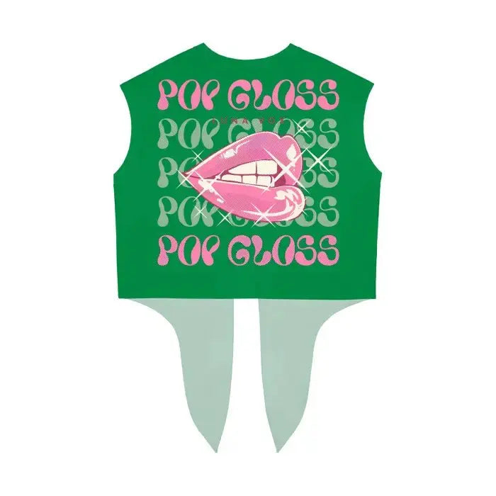 IBC Pop Gloss Tied Crop Top - Islands Breed Culture