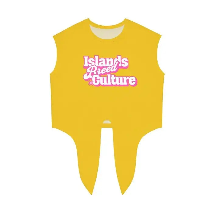 IBC Pop Gloss Tied Crop Top - Islands Breed Culture