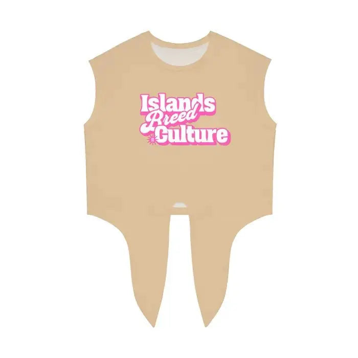 IBC Pop Gloss Tied Crop Top - Islands Breed Culture