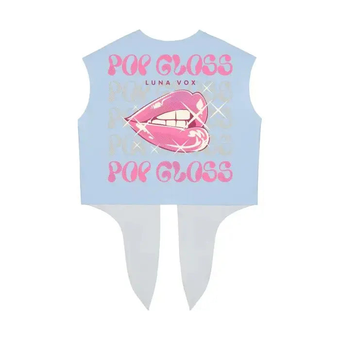 IBC Pop Gloss Tied Crop Top - Islands Breed Culture