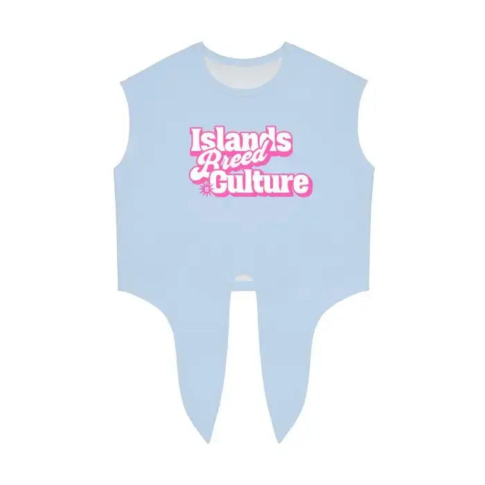 IBC Pop Gloss Tied Crop Top - Islands Breed Culture