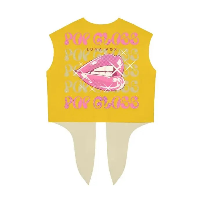 IBC Pop Gloss Tied Crop Top - Islands Breed Culture