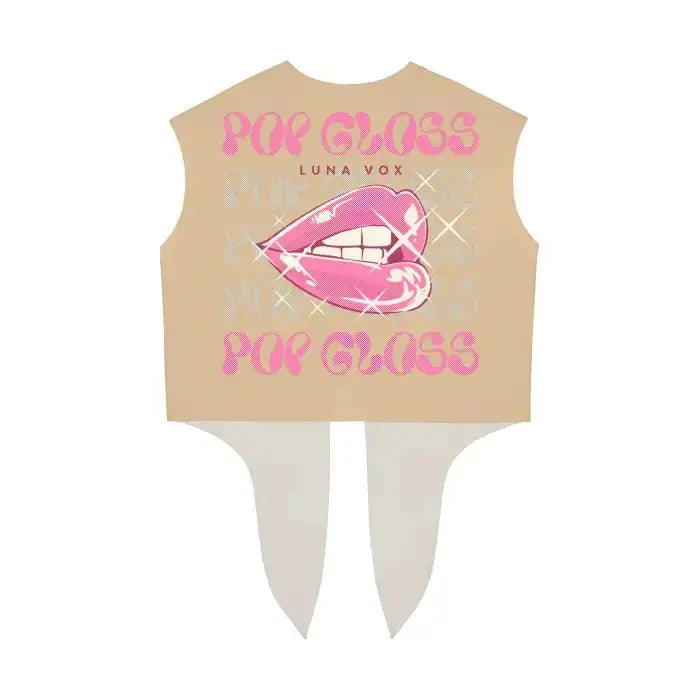 IBC Pop Gloss Tied Crop Top - Islands Breed Culture