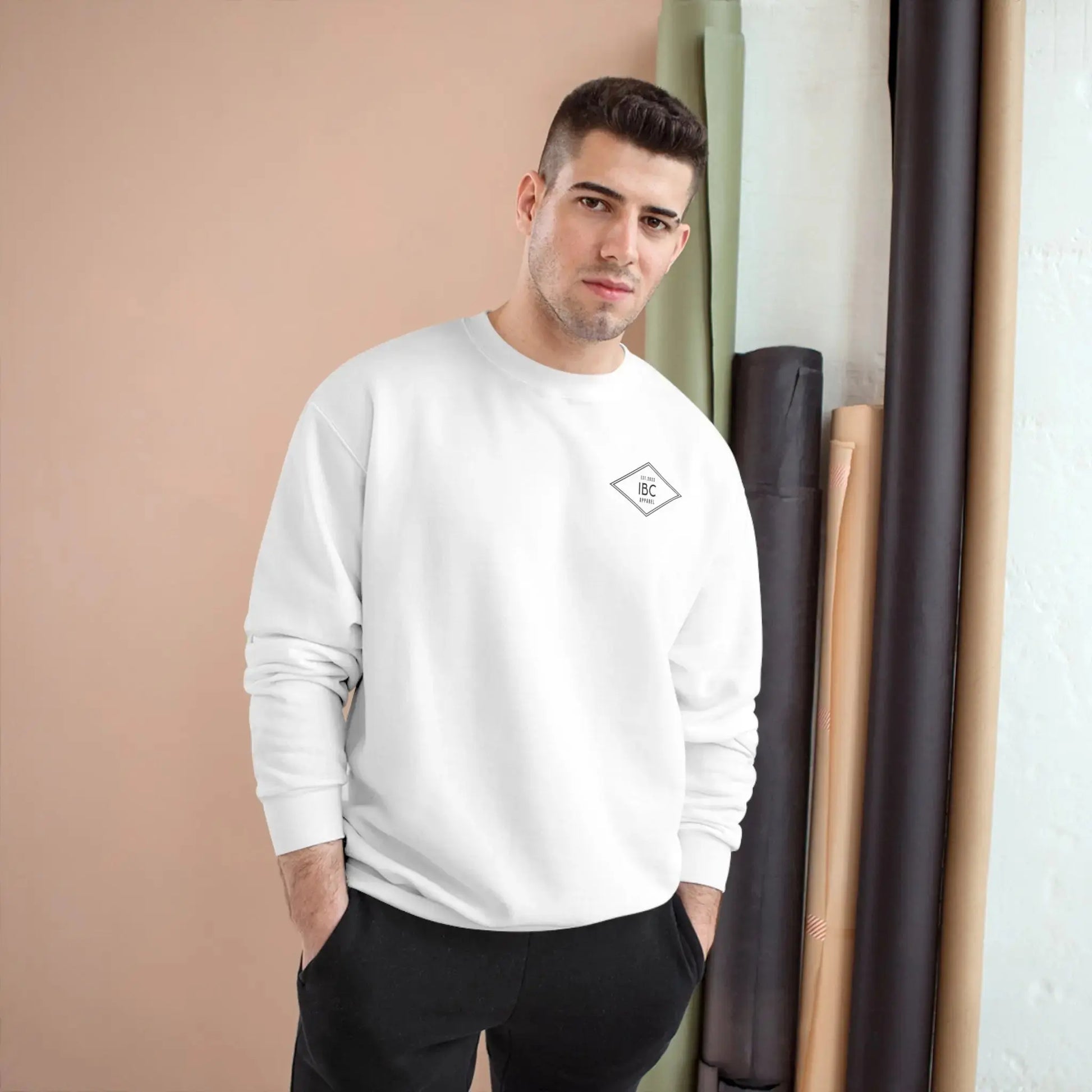 IBC Puerto Rico White Champion Sweatshirt - Islands Breed Culture