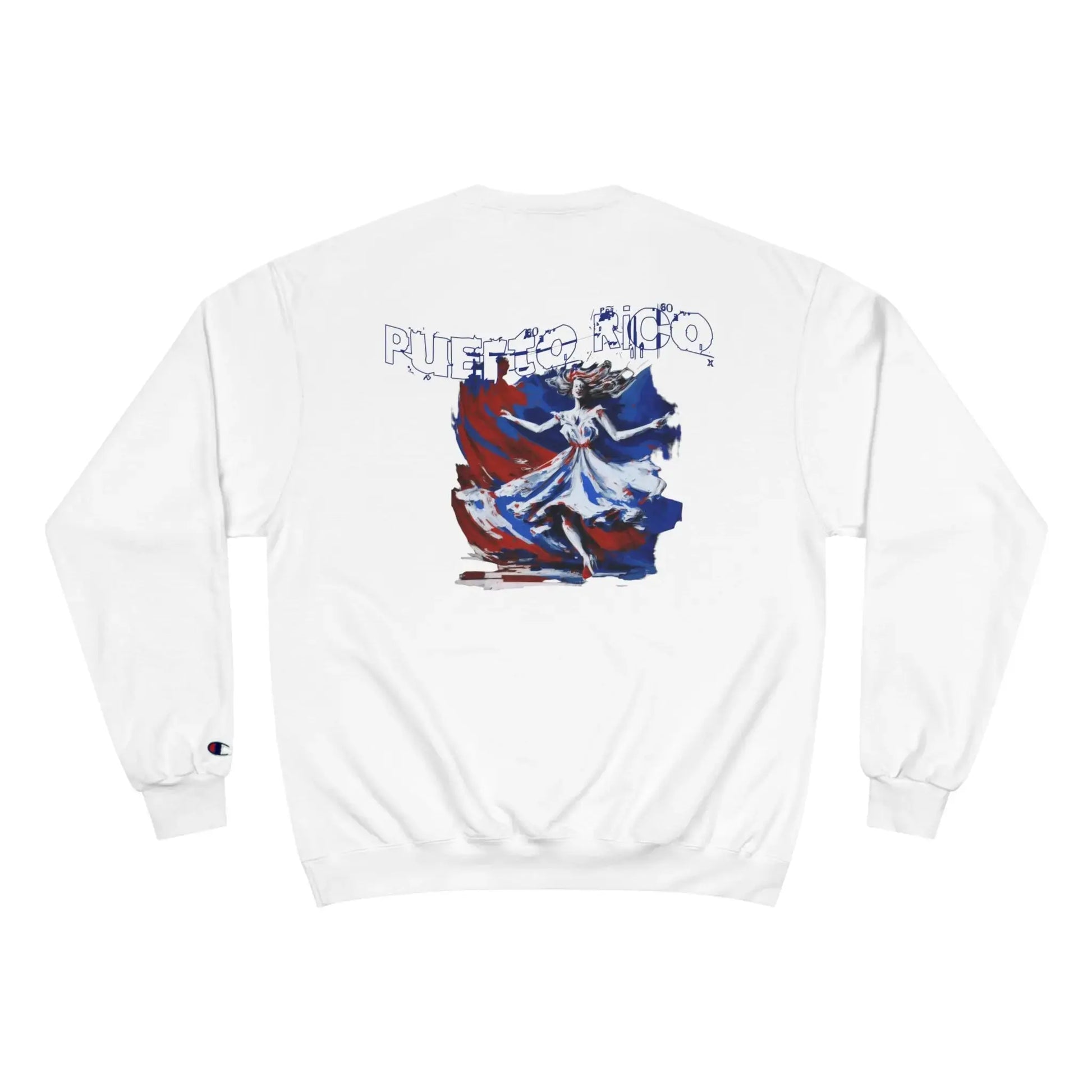 IBC Puerto Rico White Champion Sweatshirt - Islands Breed Culture