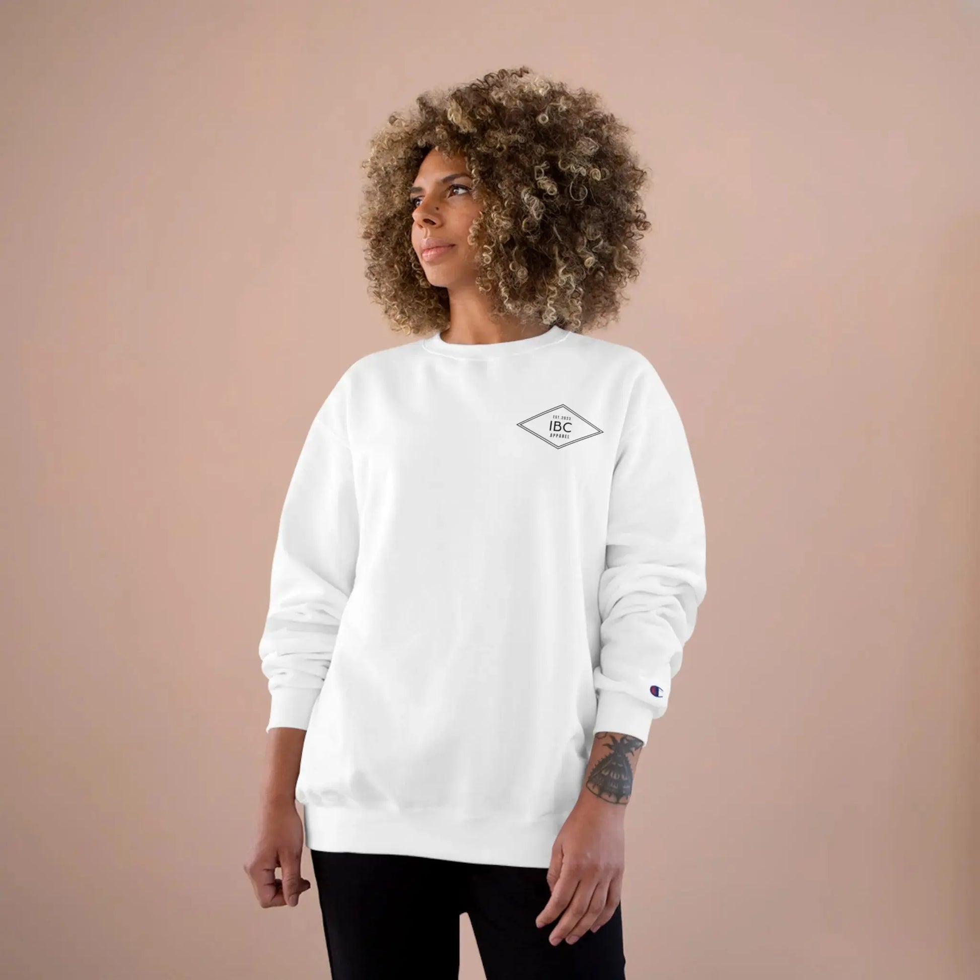 IBC Puerto Rico White Champion Sweatshirt - Islands Breed Culture