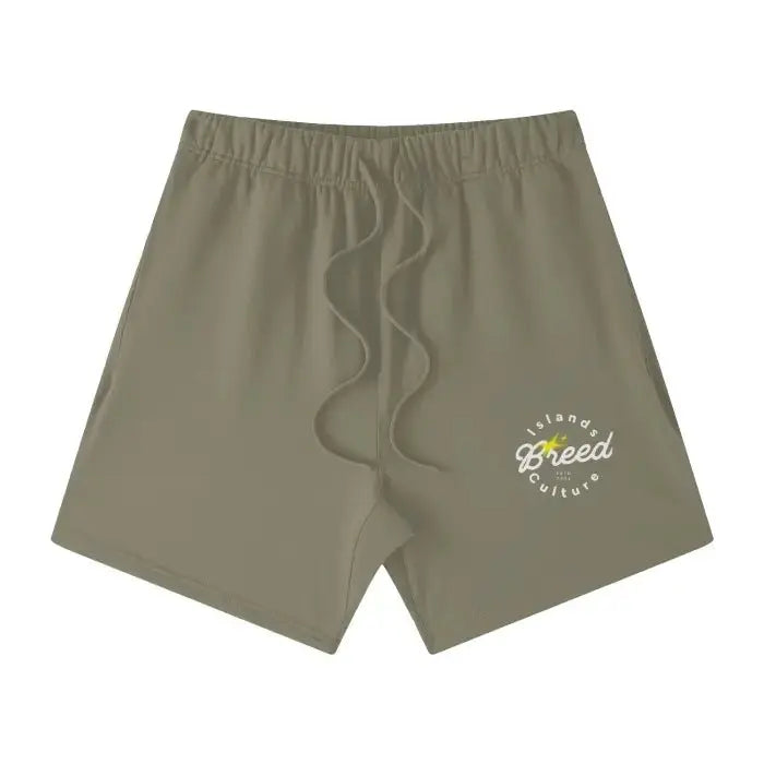 IBC Star | Earth Tone Loose Fit FOG 100% Cotton Shorts - Islands Breed Culture