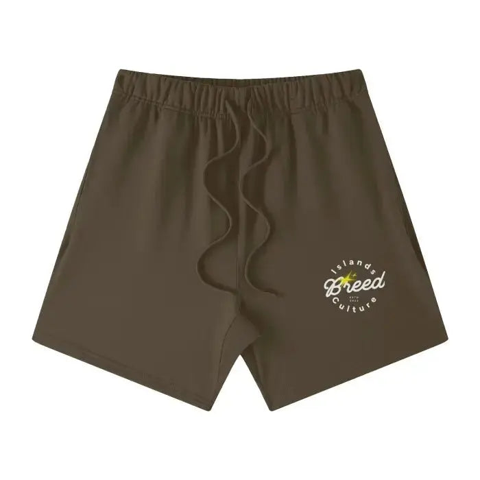 IBC Star | Earth Tone Loose Fit FOG 100% Cotton Shorts - Islands Breed Culture