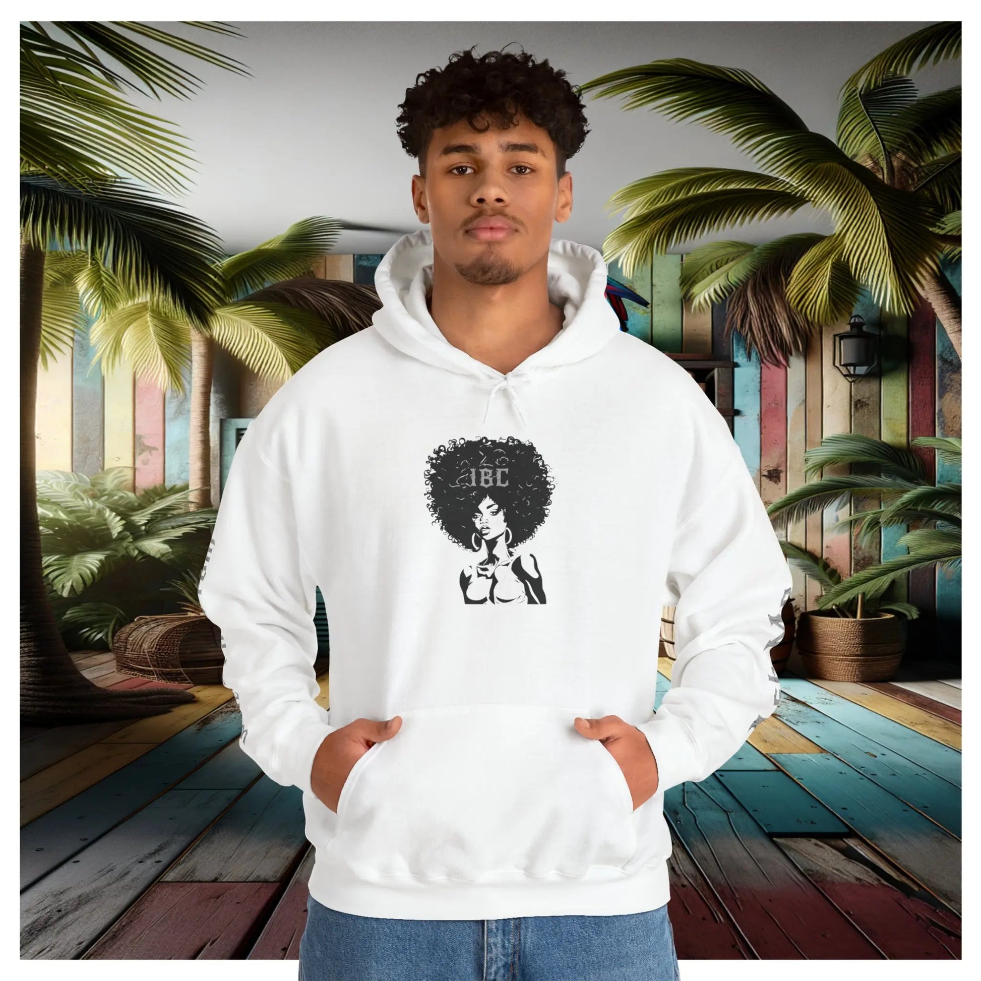 IBC "West Indian" Hooded Sweatshirt - Islands Breed Culture