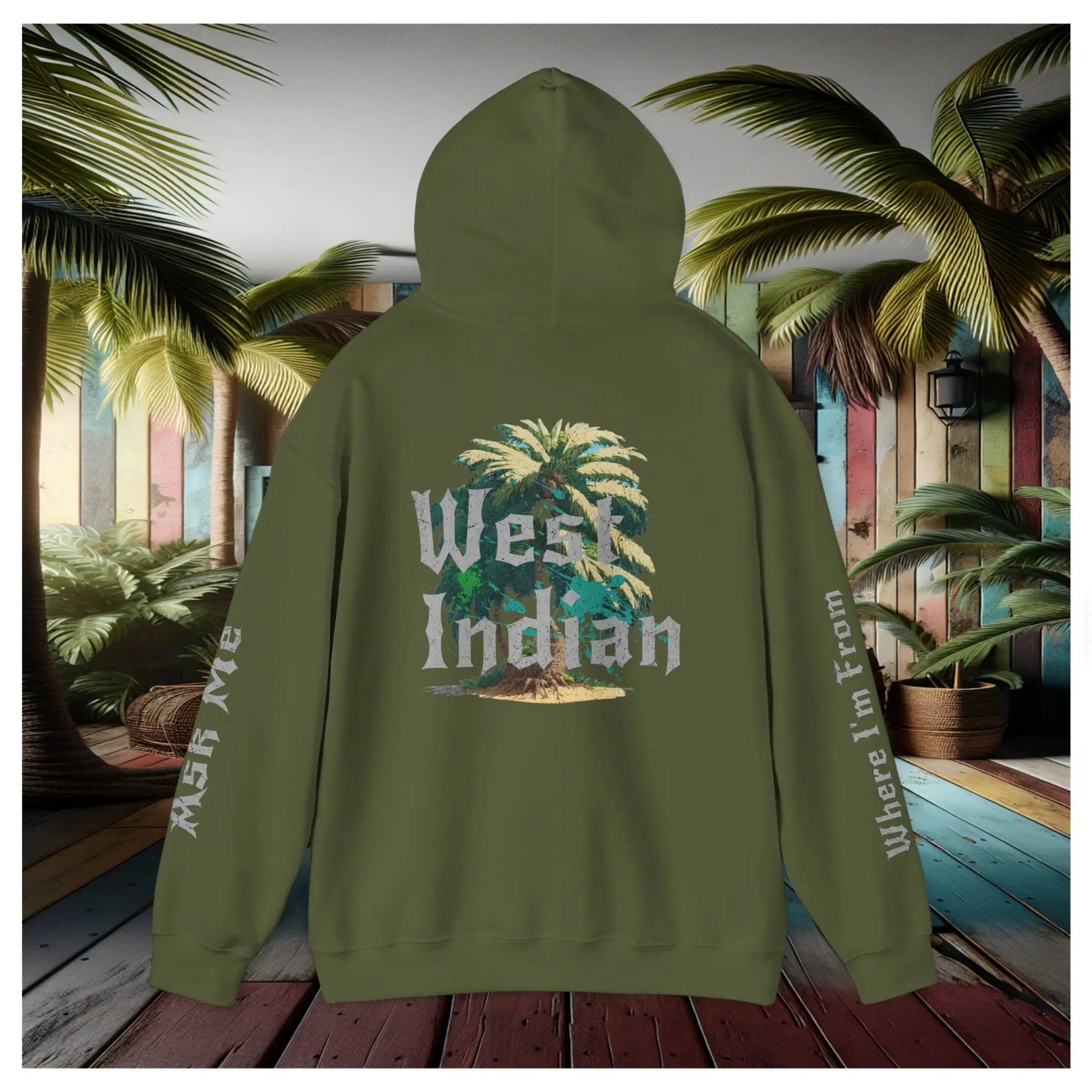 IBC "West Indian" Hooded Sweatshirt - Islands Breed Culture