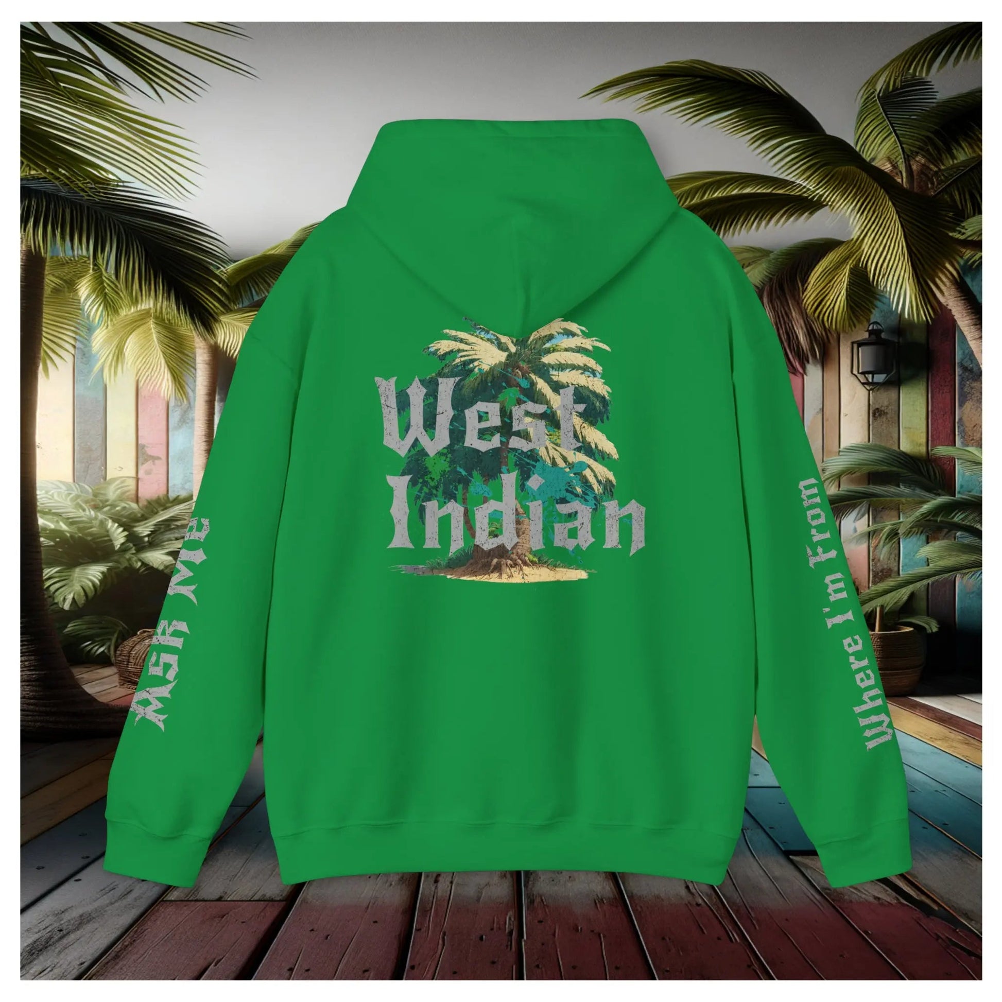 IBC "West Indian" Hooded Sweatshirt - Islands Breed Culture