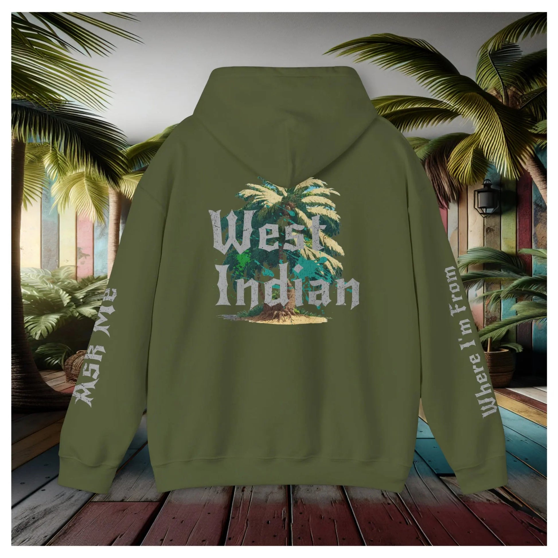 IBC "West Indian" Hooded Sweatshirt - Islands Breed Culture